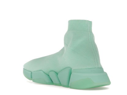 Balenciaga Speed 2.0 Recycled Transparent Sole Green