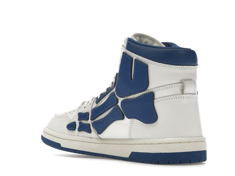 AMIRI Skel Panelled High Top White Blue