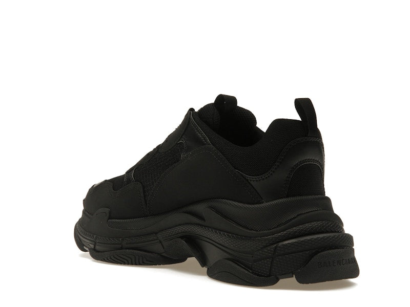 Balenciaga Triple S Black White Laces