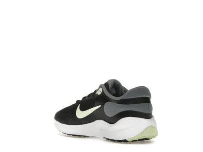 Nike Revolution 7 Black Smoke Grey White Barely Volt (GS)