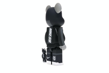Bearbrick Nike SB 100% & 400% Set Black