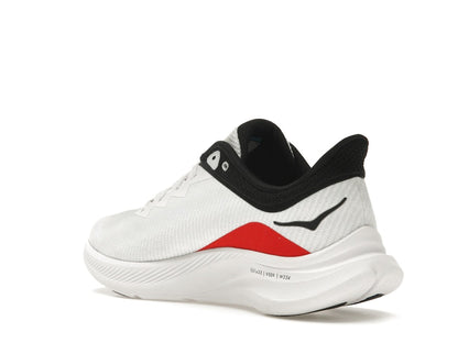 Hoka One One Solimar White Cosmic Grey Red