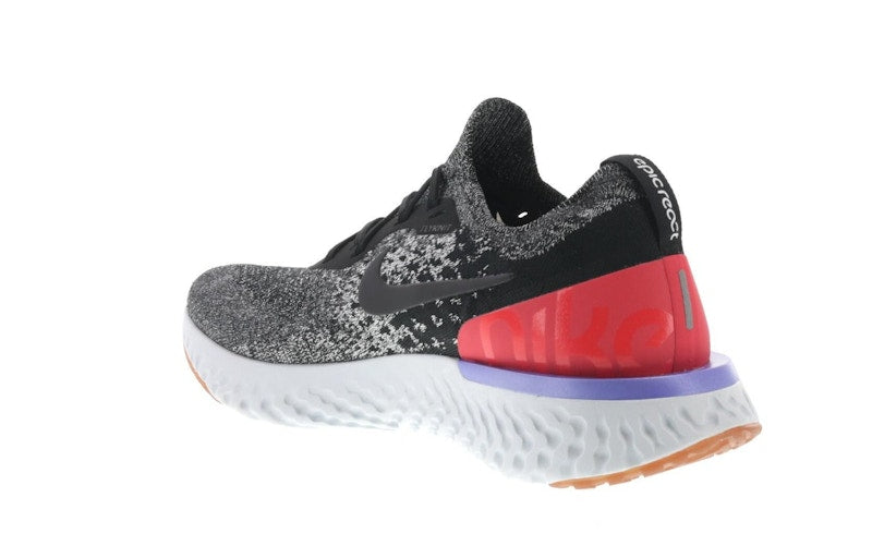 Nike Epic React Flyknit Black Red Orbit
