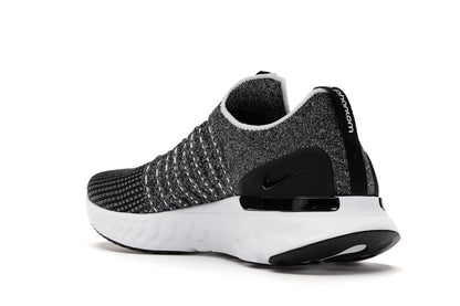 Nike React Phantom Run Flyknit 2 Black White Blend