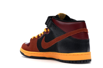 Nike SB Dunk Mid Ostrich Team Red