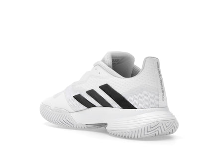 adidas Courtjam Control Cloud White Core Black Matte Silver