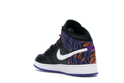 Jordan 1 Mid Multi-Color Tiger Stripe (GS)
