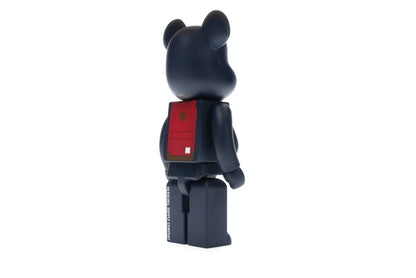 Bearbrick Medicom Herschel Peacoat 100% & 400% Set Navy