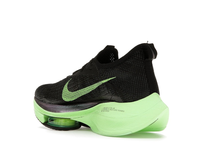 Nike Air Zoom Alphafly Next% Black Electric Green (Women's)