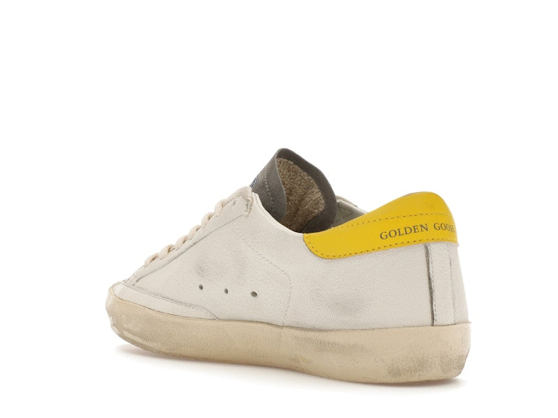 Golden Goose Super-Star White Orange Yellow