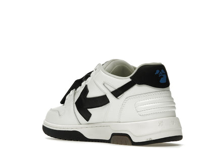 OFF-WHITE Out Of Office OOO 30 MM Low Tops Black White Blue