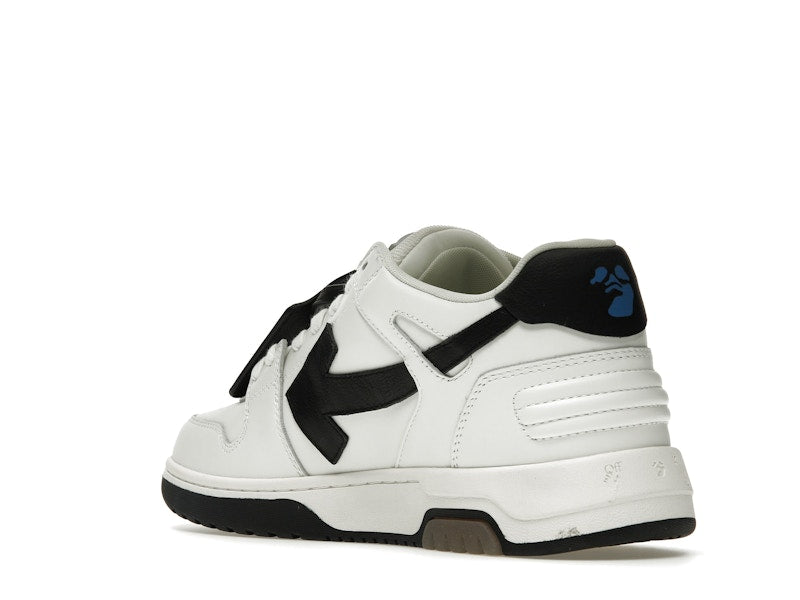 OFF-WHITE Out Of Office OOO 30 MM Low Tops Black White Blue
