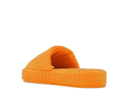 Bottega Veneta Resort Sponge Slide Tangerine