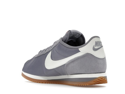 Nike Cortez Textile Cement Grey Gum Light Brown Safety Orange Sail (Women's)