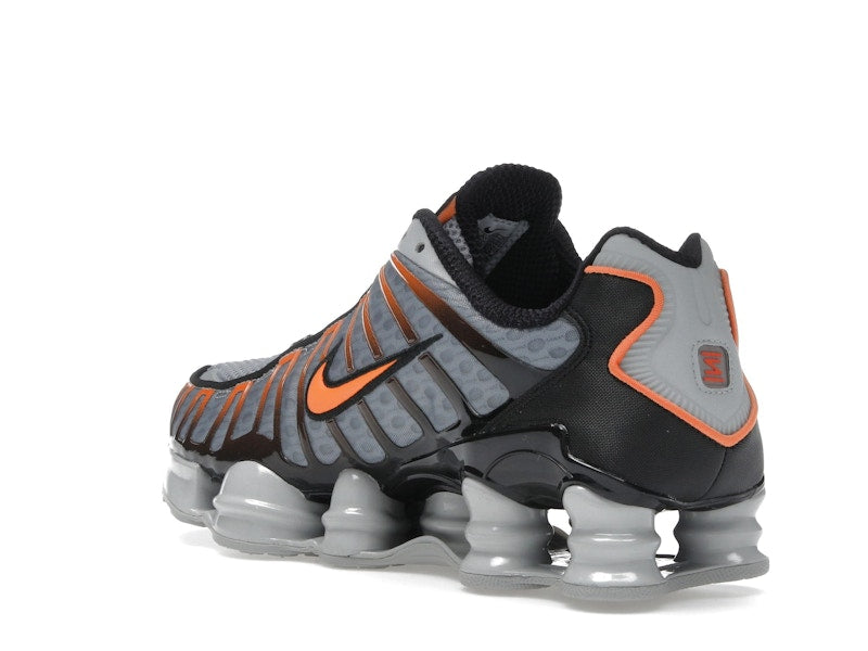 Nike Shox TL Light Smoke Grey Black Bright Mandarin