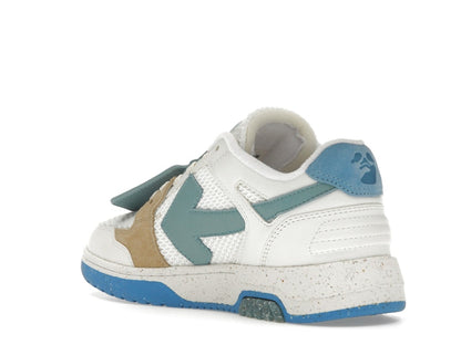 OFF-WHITE Out Of Office Low Slim White University Blue