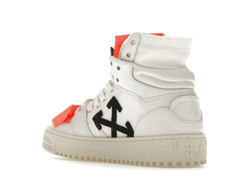 OFF-WHITE Off Court 3.0 Leather Canvas White White Orange (Women's)