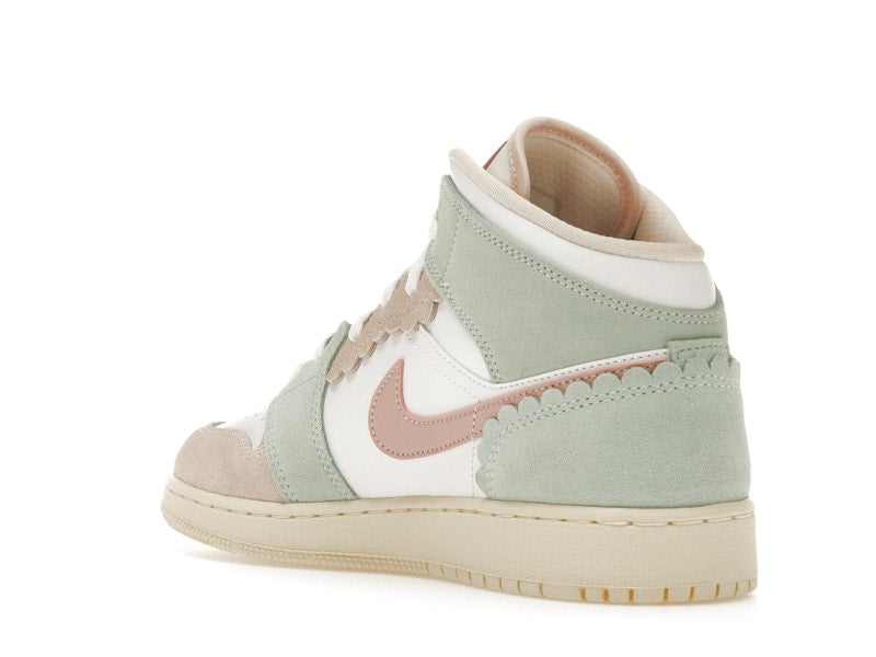 Jordan 1 Mid SE Pink Oxford (GS)