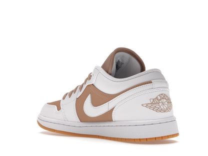 Jordan 1 Low Gum White