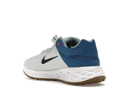 Nike Revolution 6 FlyEase Next Nature Pure Platinum Dark Marina Blue