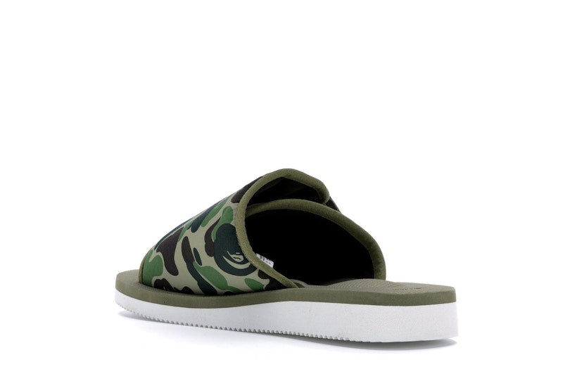 Suicoke x Bape ABC Kaw-Ape Green