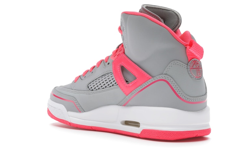 Jordan Spizike Wolf Grey Racer Pink (GS)