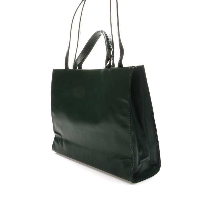 Telfar Flag Bag Medium Green/White