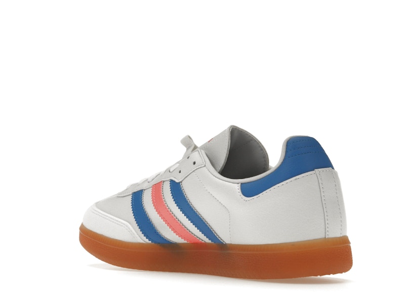 adidas Velosamba Vegan Cloud White Turbo Blue Rush