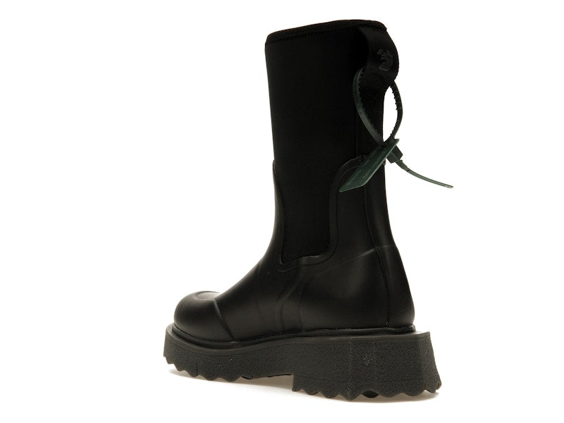 OFF-WHITE For Rainy Days Rain Boot Black (Women's)