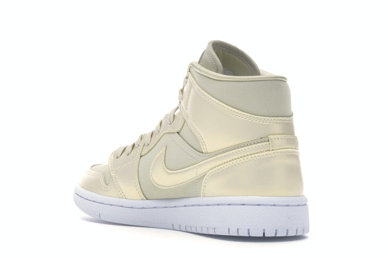 Jordan 1 Mid Goose Feather Yellow (Women's)