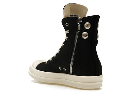 Rick Owens DRKSHDW High Top Black Milk