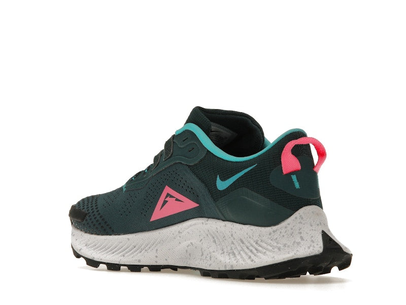 Nike Pegasus Trail 3 Dark Teal Green Pink Glow (Women's)