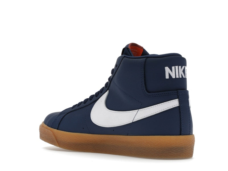 Nike SB Zoom Blazer Mid Orange Label Navy Gum