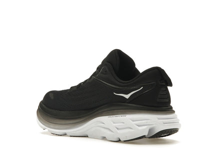 Hoka One One Bondi 8 Black White (Women's)