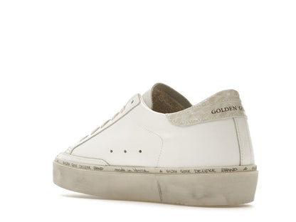 Golden Goose Hi Star White Black Star (Women's)
