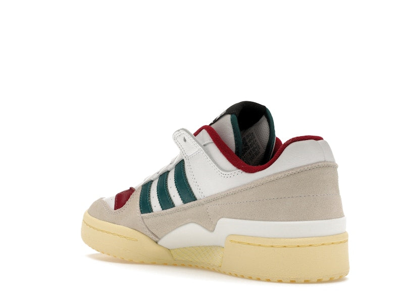adidas Forum Low White Teal Burgundy