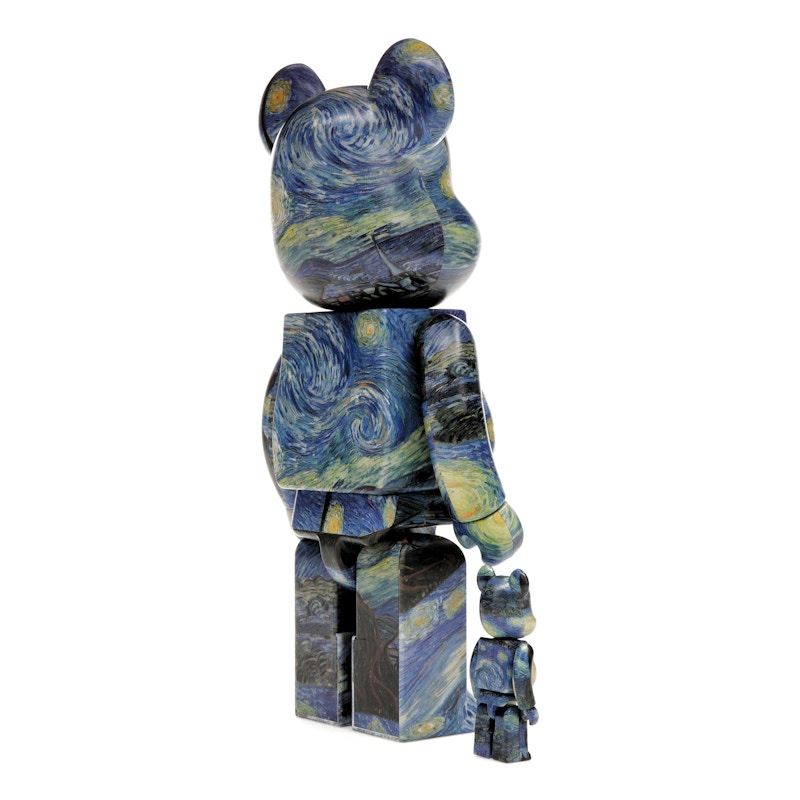 Bearbrick Vincent van Gogh The Starry Night 100% & 400% Set