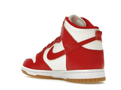 Nike Dunk High Sail Gym Red Gum (Women's)