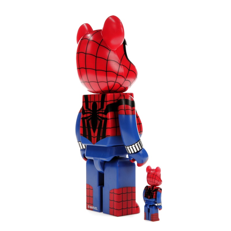 Bearbrick x Marvel Spider-Man (Ben Reilly) 100% & 400% Set