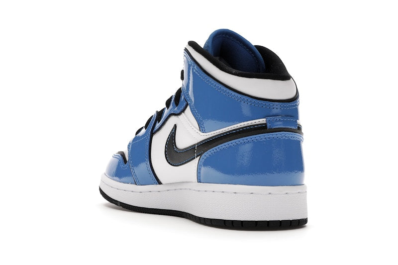Jordan 1 Mid Signal Blue (GS)