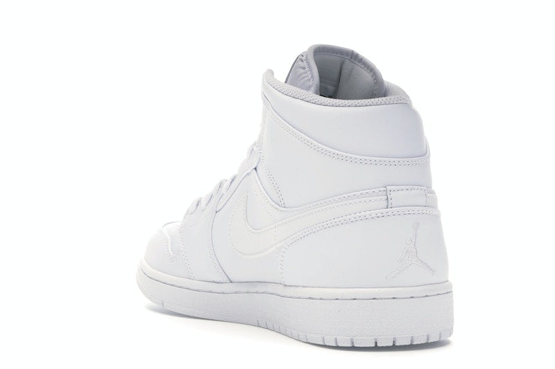 Jordan 1 Mid White/Pure Platinum