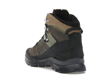 Salomon X-ALP Mid Distressed Leather GTX Dark Earth Black