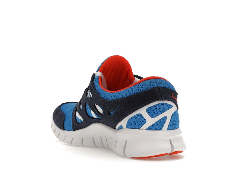Nike Free Run 2 Light Photo Blue Orange