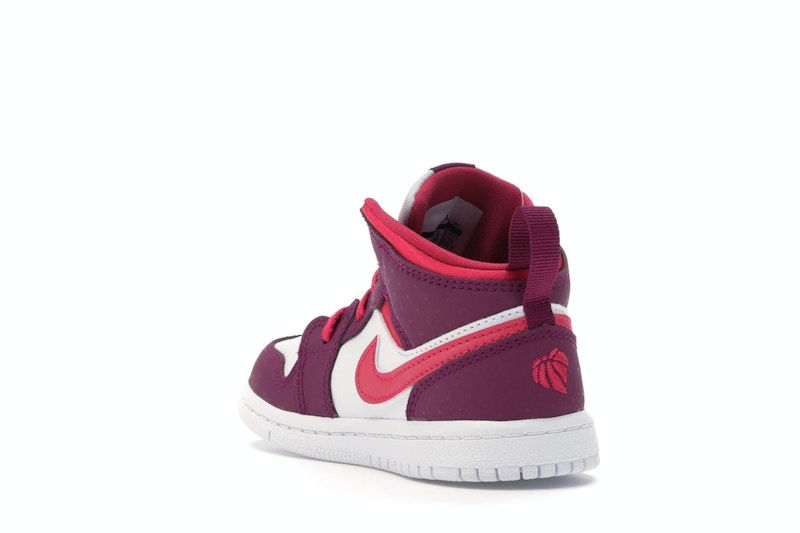 Jordan 1 Mid True Berry Rush Pink (TD)