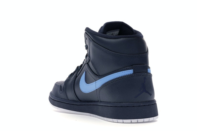 Jordan 1 Retro Mid Obsidian University Blue