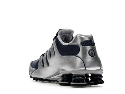 Nike Shox NZ Midnight Navy Metallic Silver