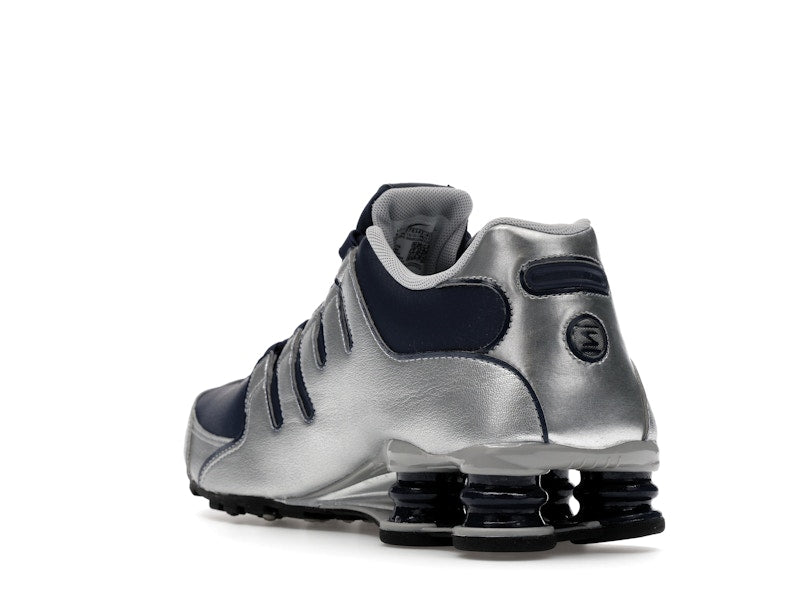 Nike Shox NZ Midnight Navy Metallic Silver