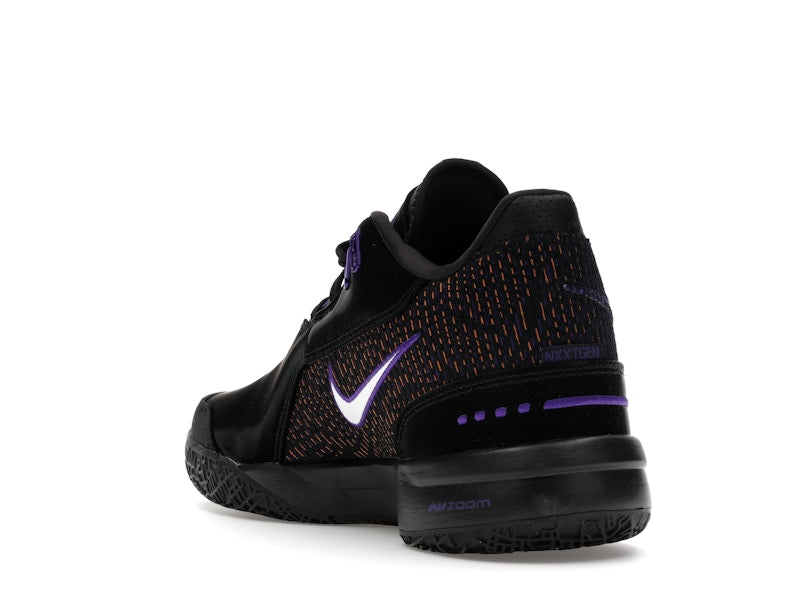Nike Zoom LeBron NXXT Gen AMPD Black Field Purple Bright Mandarin