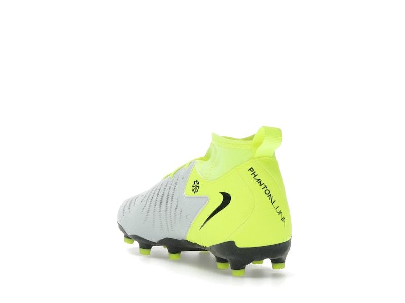 Nike Jr. Phantom Luna 2 Academy MG Metallic Silver Volt Black (GS)