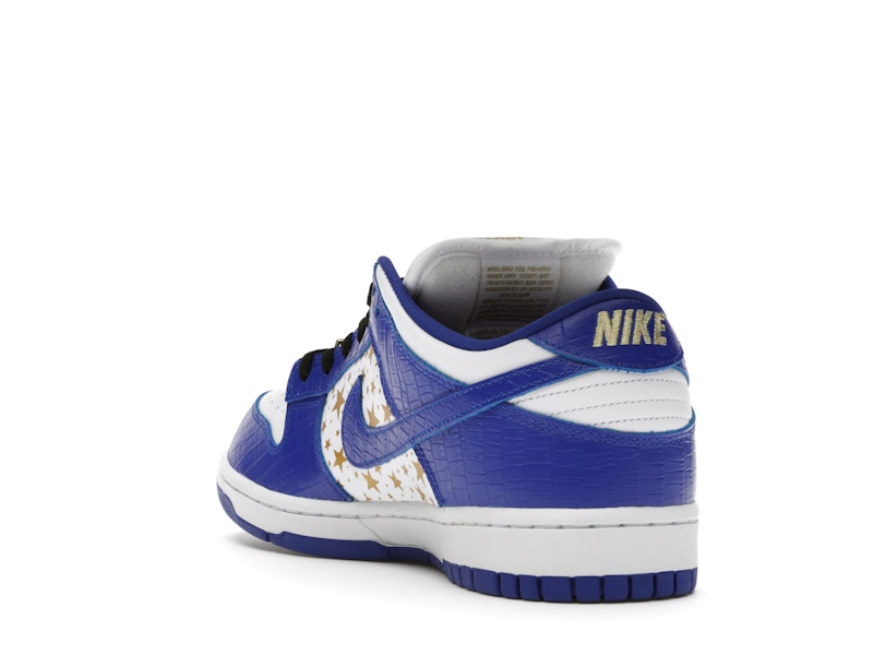 Nike SB Dunk Low Supreme Stars Hyper Royal (2021)